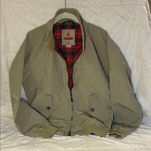 Barracuta G-9 “Harrington” Rain Jacket in Beige. Men’s 40. NWOT.
